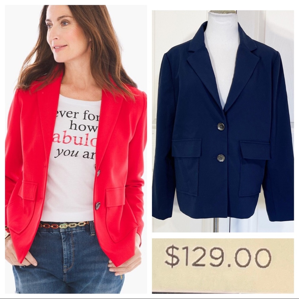 NWT! Chico’s Modern Blazer